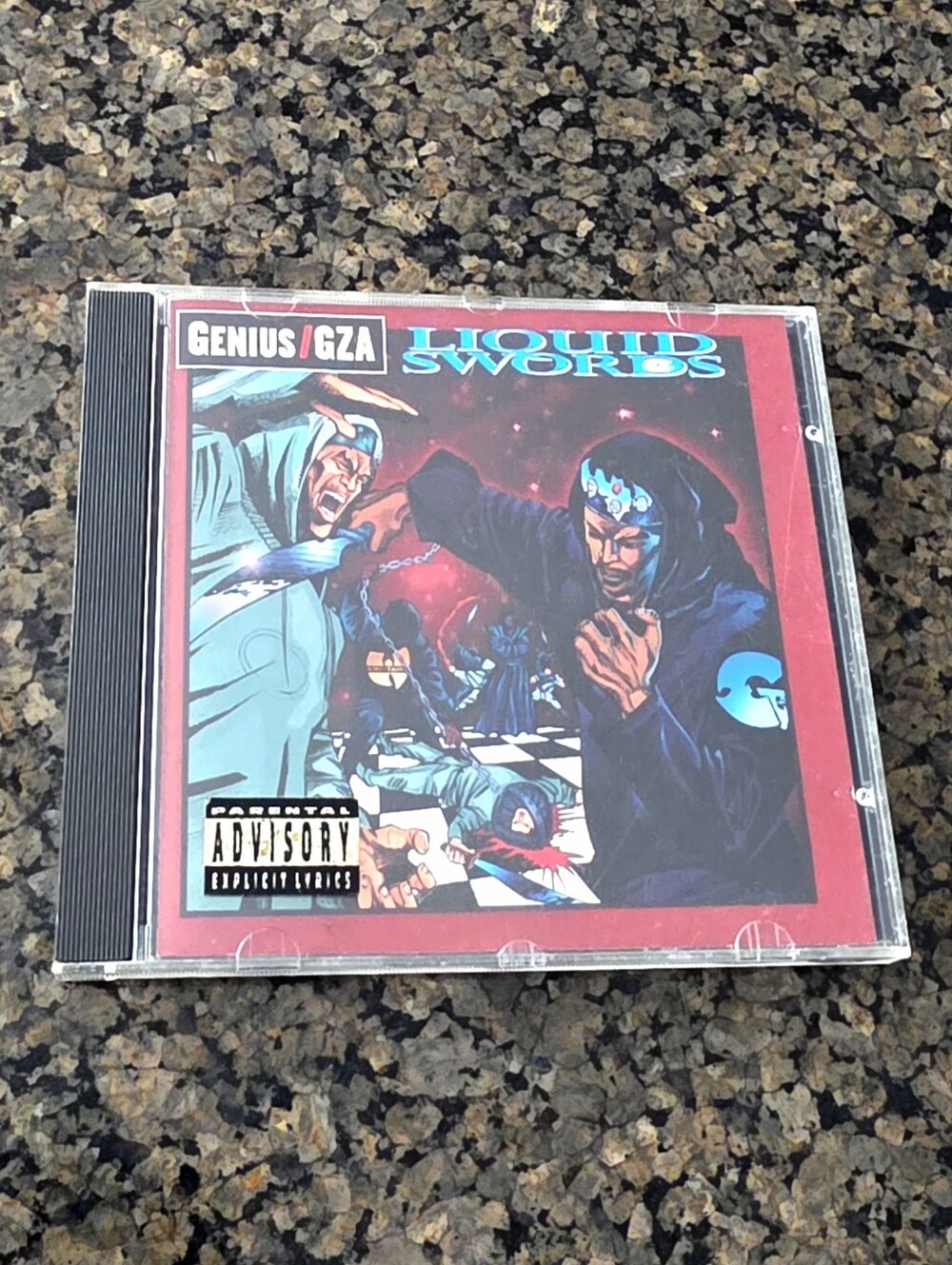 Gza Genius Liquid Swords CD Album 1995 Rap & Hip-Hop rare 90s Geffen PA GEFD-248